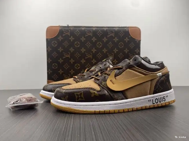 TBK x Jordan OW Off-Louis 1 LOW Air AJ1 0504